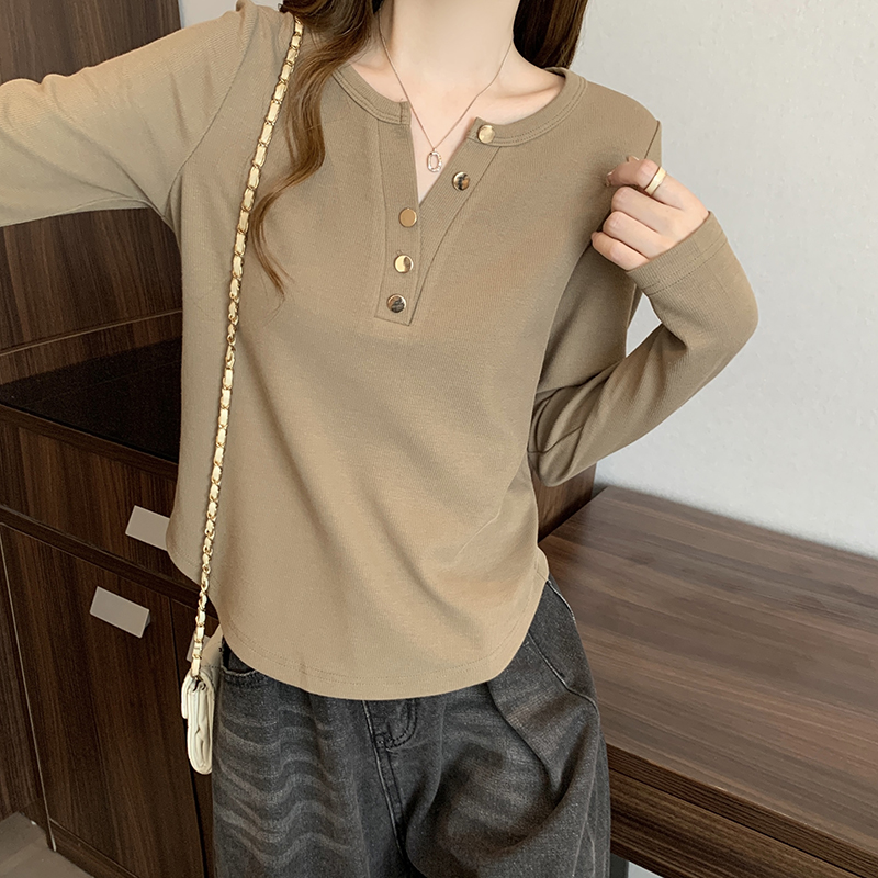 Plus Size Women’s Slim Fit Long Sleeve T-Shirt Fall 2026